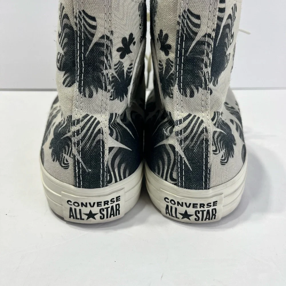 Converse Chuck Taylor All Star Womens Navy Blue and Light Grey High-Top Sneakers - Picture 5 of 6